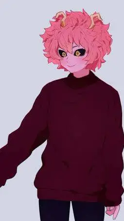 ai character: Mina Ashido (Mha) background