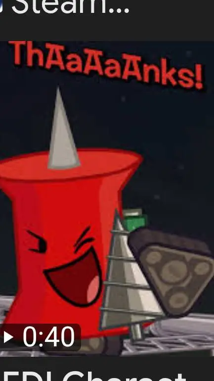 ai character: Bing bfdi background