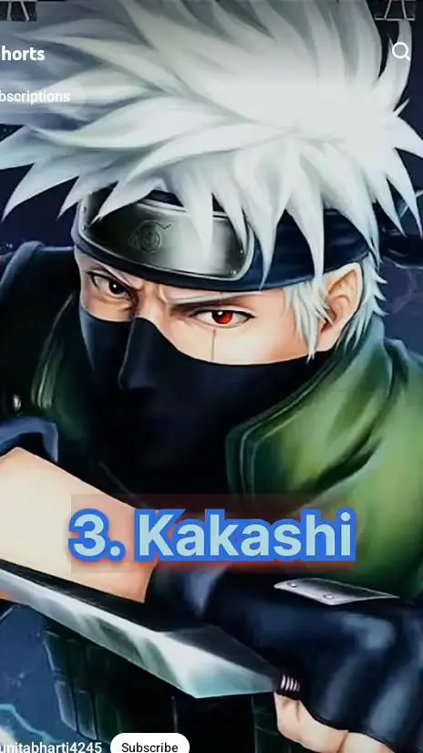 ai character: kakashi background