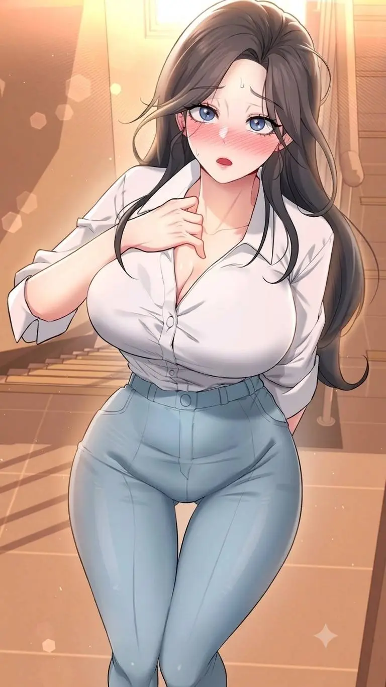 ai character: Shin Ahyoung background