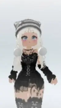 ai character: CuttieBubbleblox background