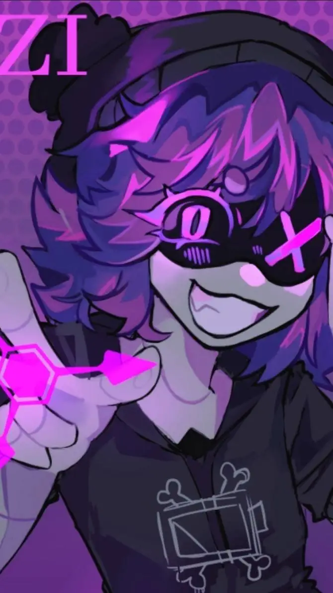 ai character: Uzi background