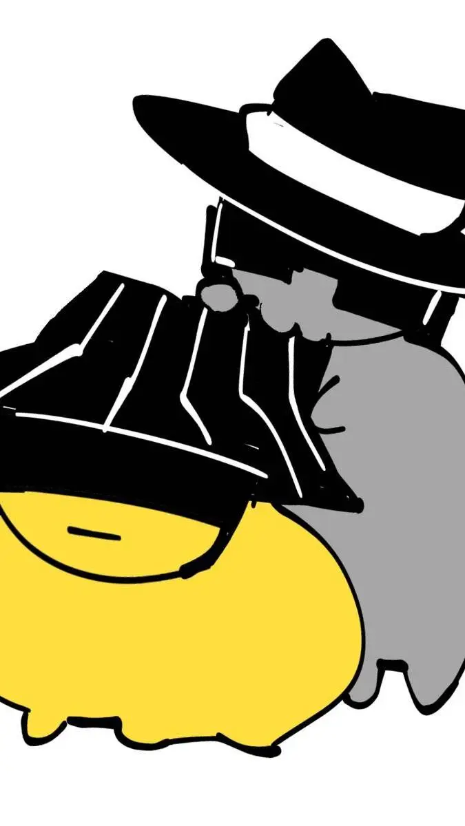 ai character: doublefedora background