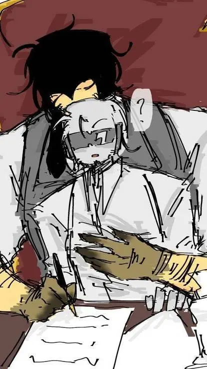 ai character: doublefedora background