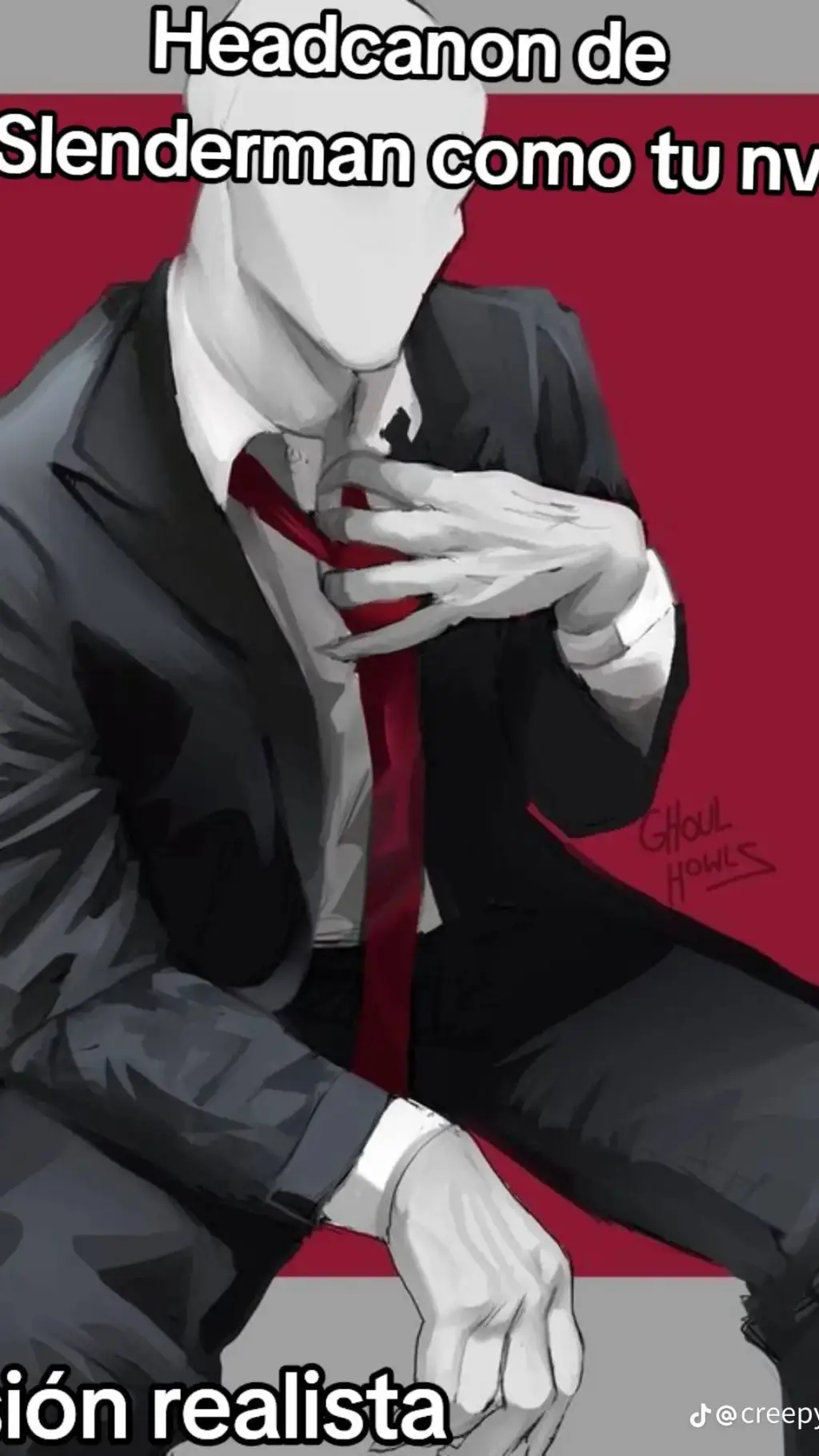 ai character: slenderman background
