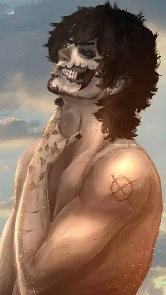 ai character: Ticci Toby background