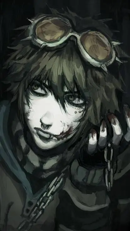 ai character: ticci toby proxy background