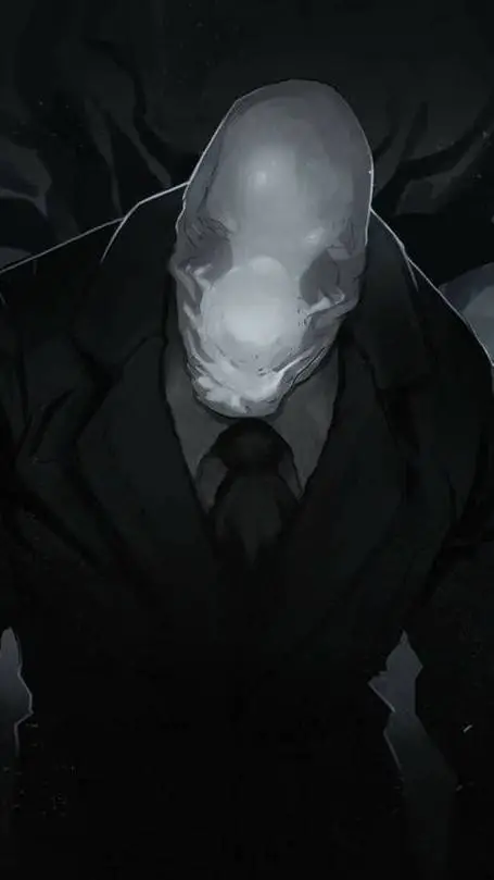 ai character: slenderman 🖤 background