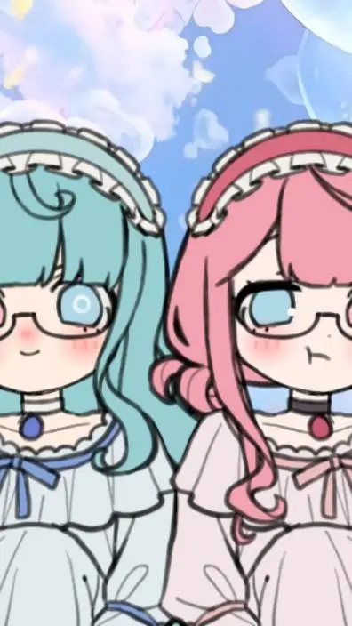 ai character: Kochi twins background