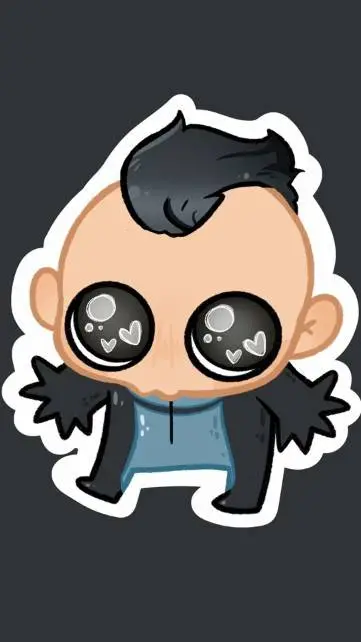 ai character: Mohawk mark background