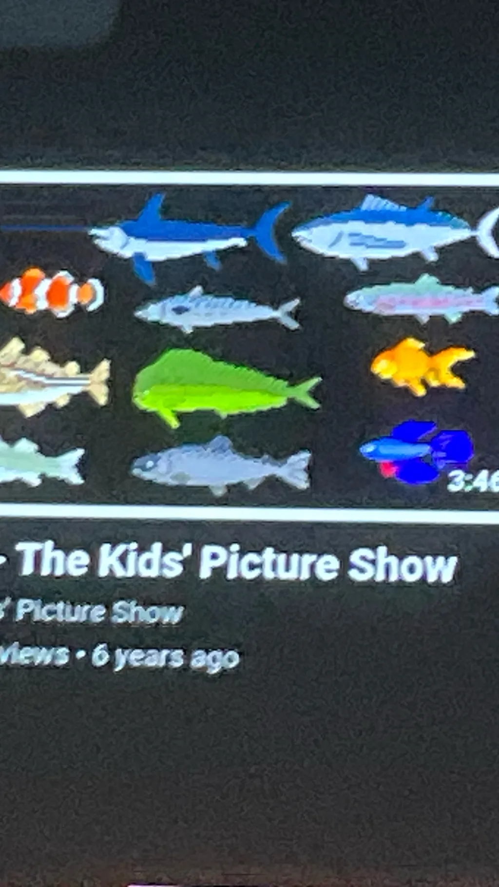 ai character: Fish  background