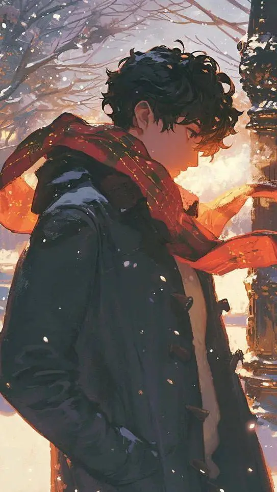 ai character: ✨️Leo✨️🎄 background