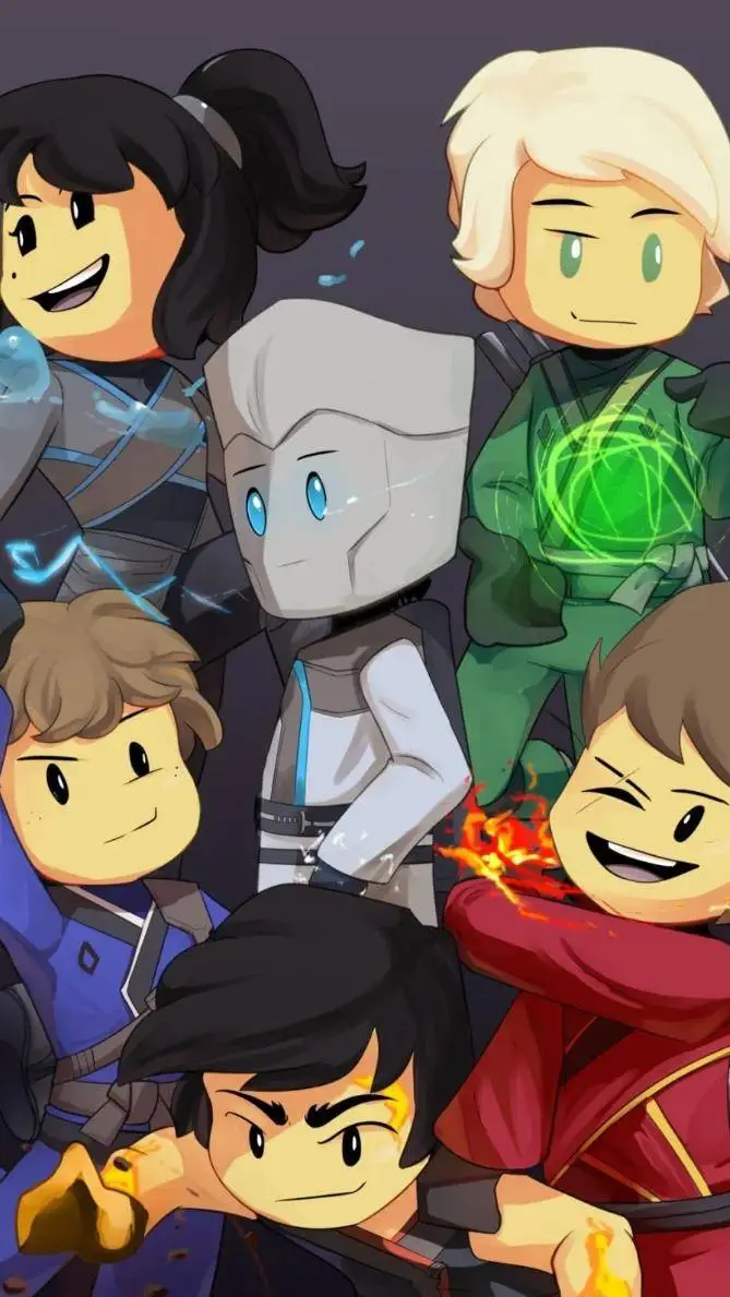 ai character: Lloyd garmadon M. background
