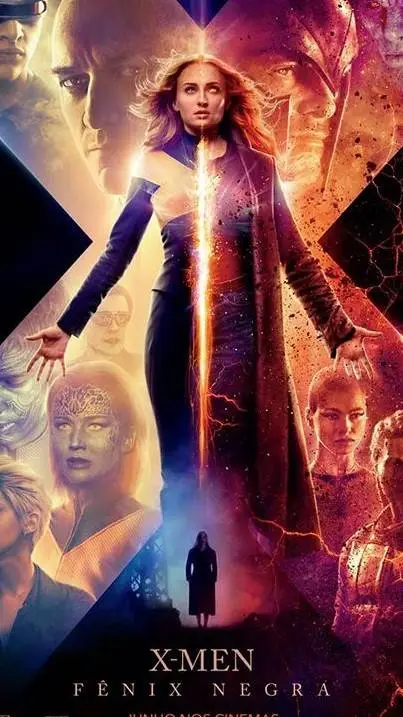 ai character: X-Men dark Phoenix background