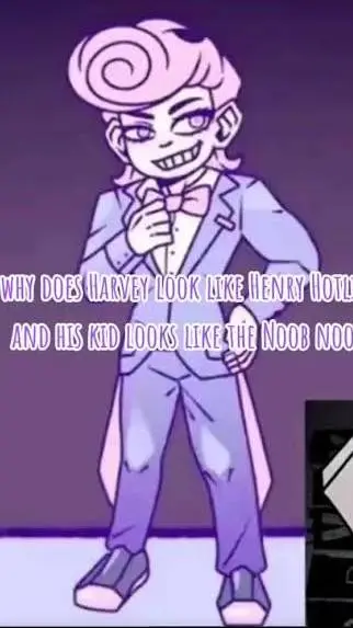 ai character: Harvey Harvington  background