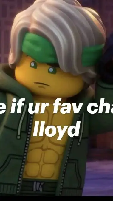 ai character: NinjaGo Lloyd background