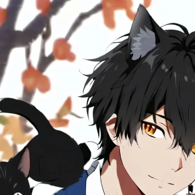 chat with ai character: shoel, gato negro 