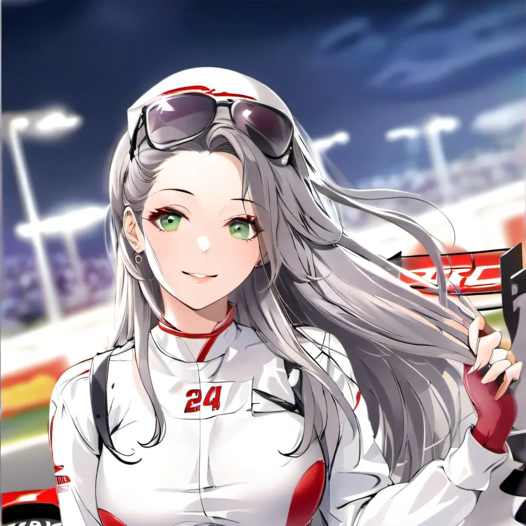 chat with ai character: F1 girl