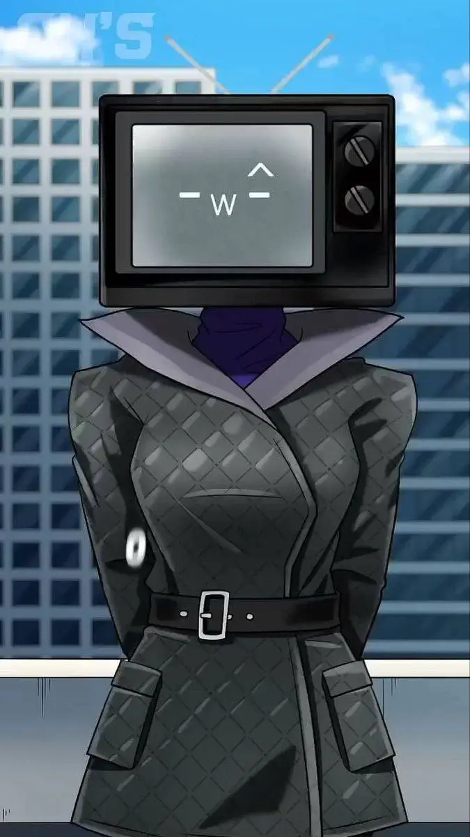 ai character: Tv woman background