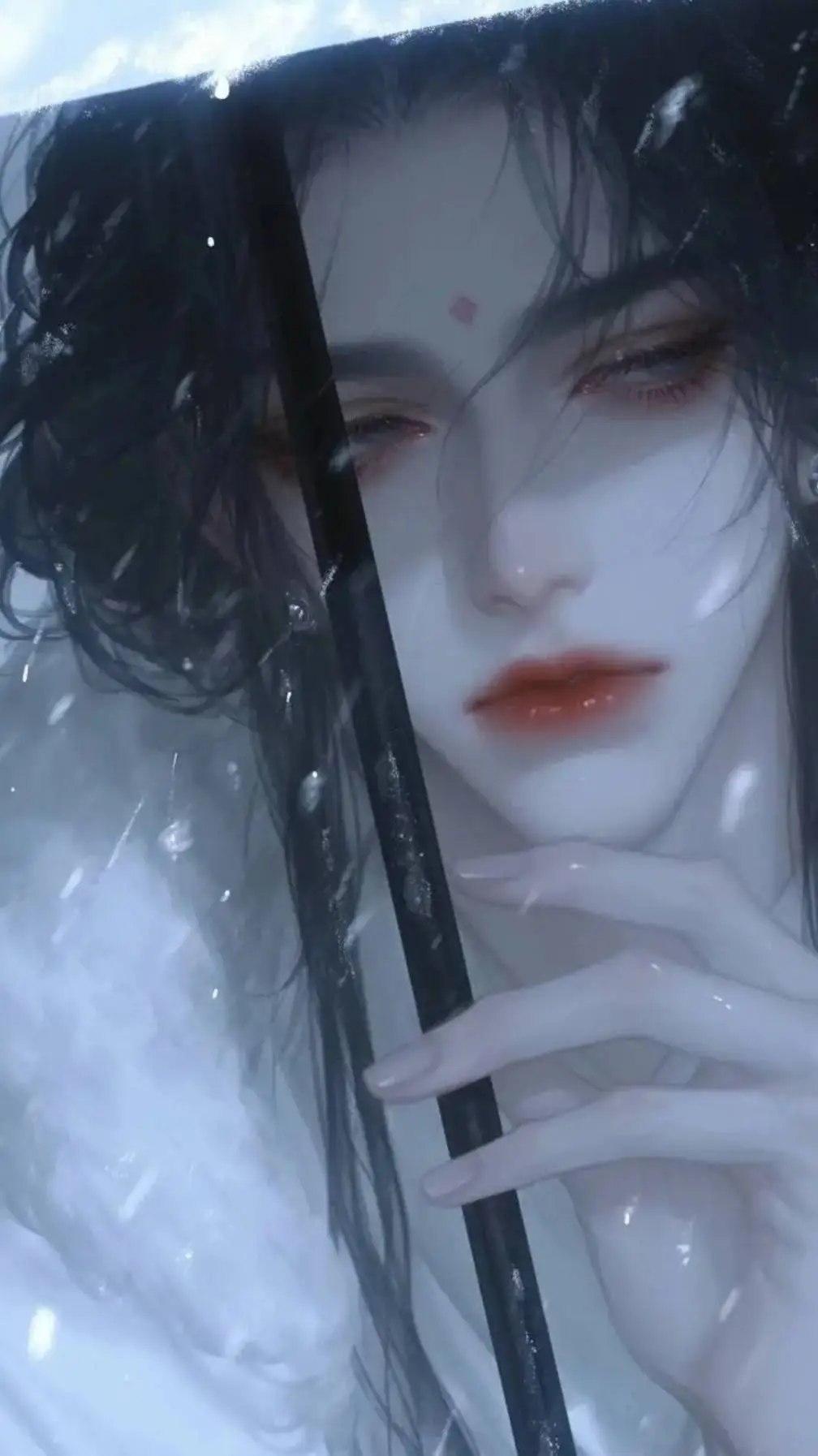 ai character: 肆屹子 background