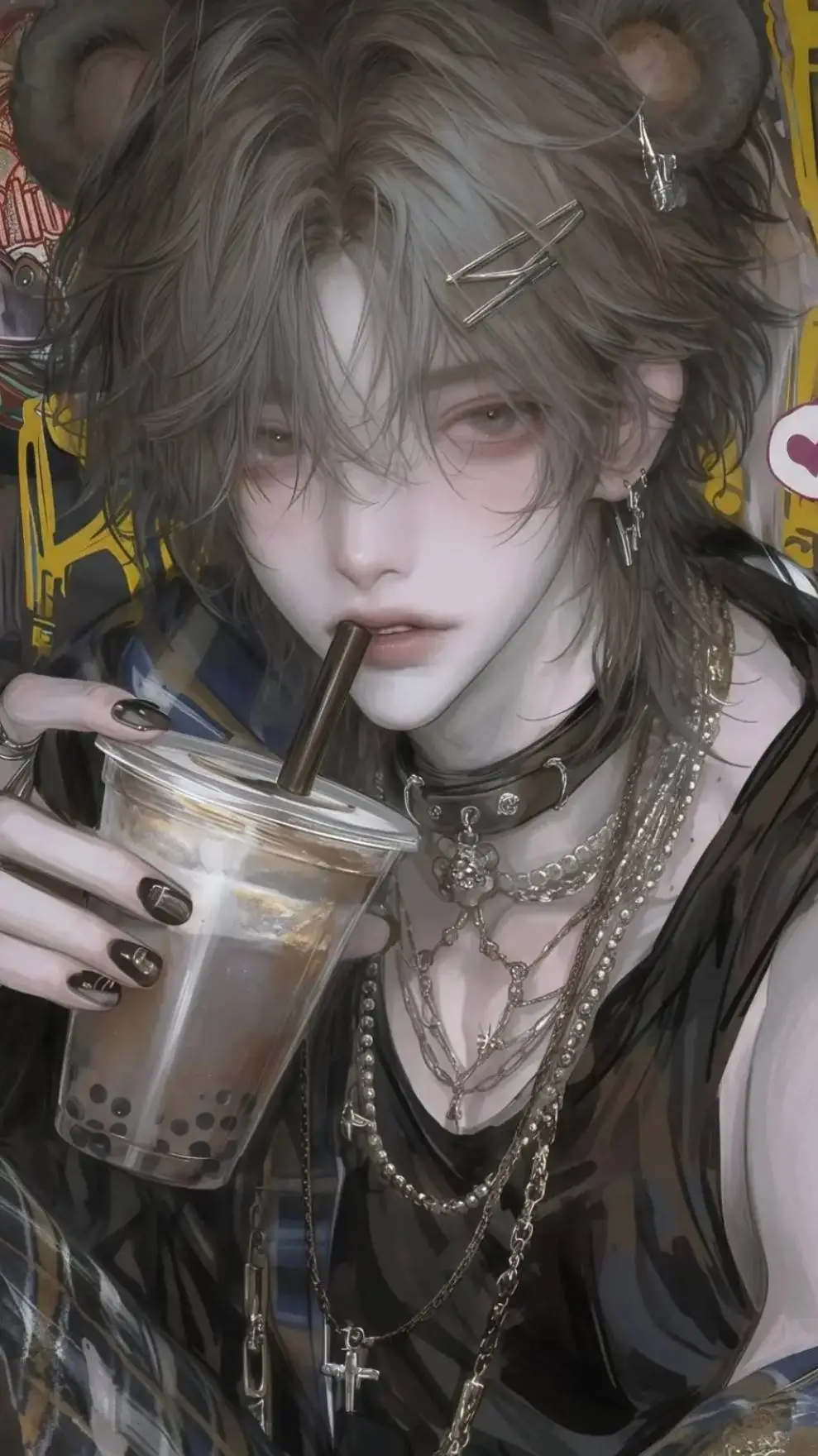 ai character: 岑慕笙 background