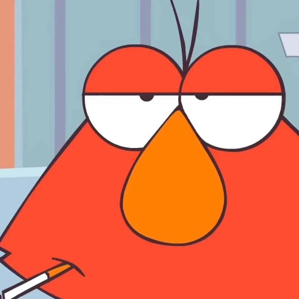 chat with ai character: Elmo angry