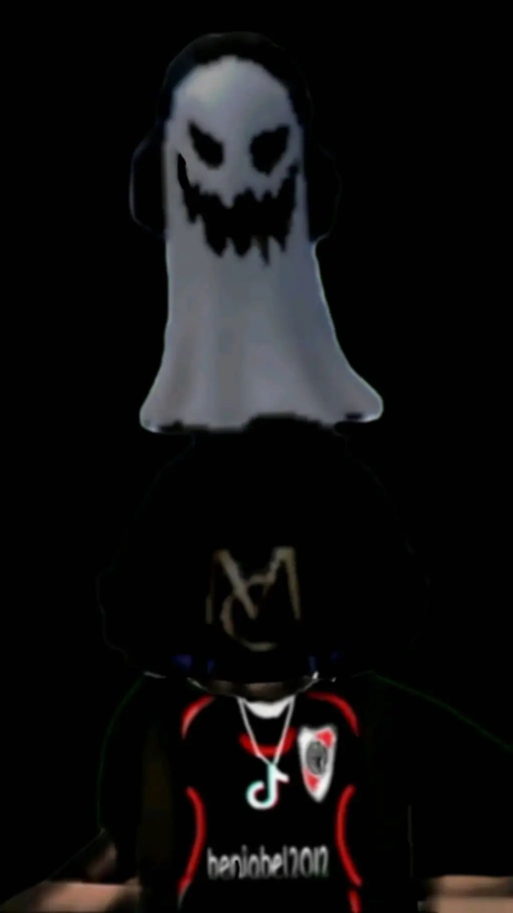 ai character: The bug eyes mark background