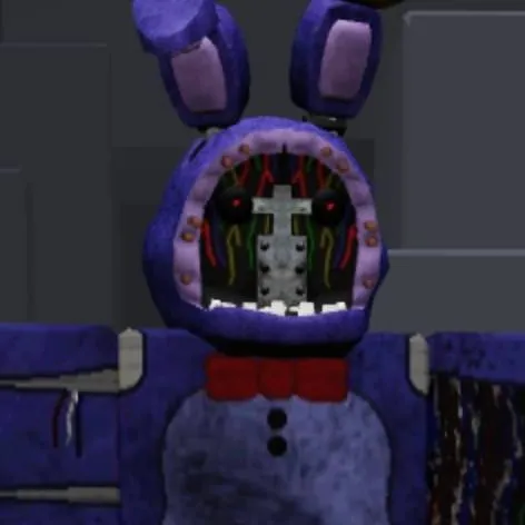 chat with ai character: whitered Bonnie xd