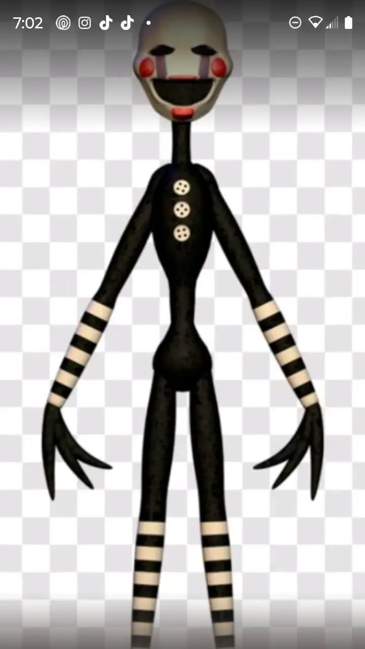 ai character: Puppet (FNAF) background
