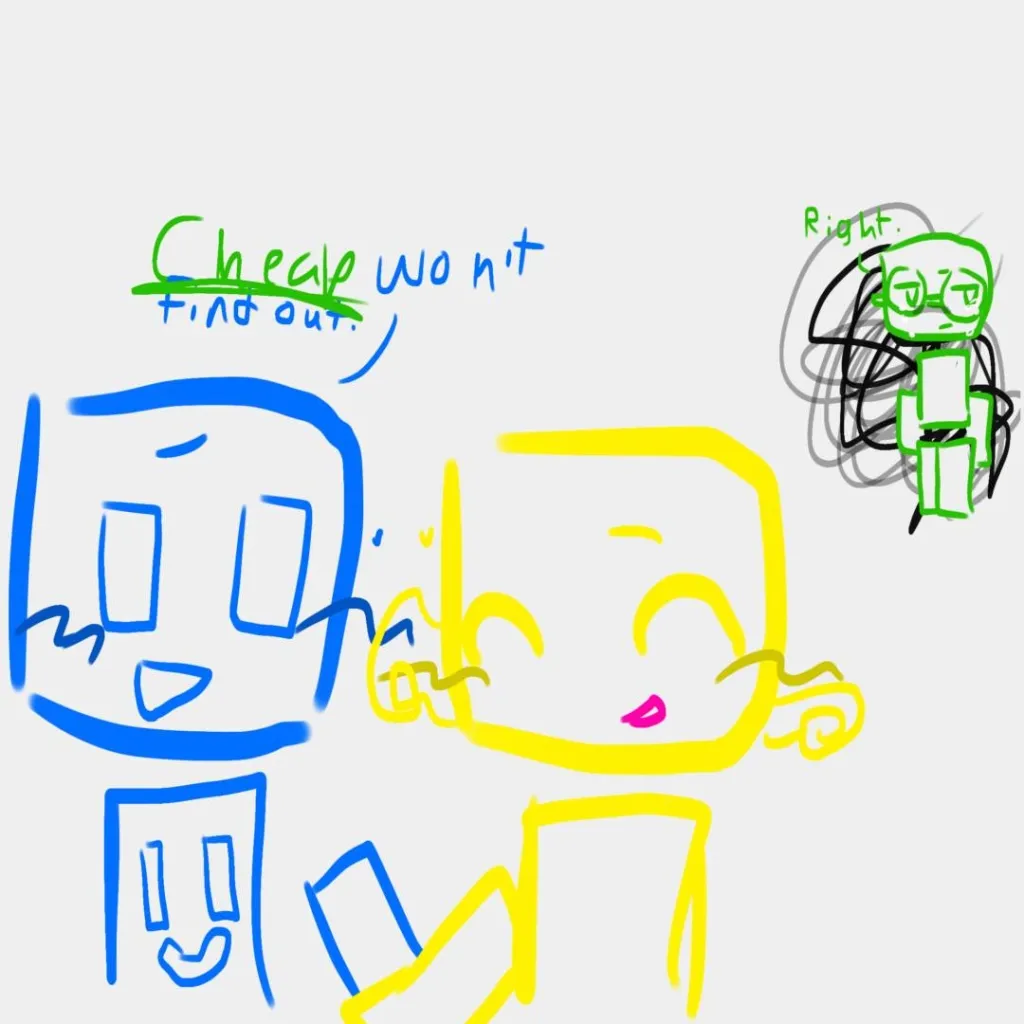 chat with ai character: Goofy gang angst..