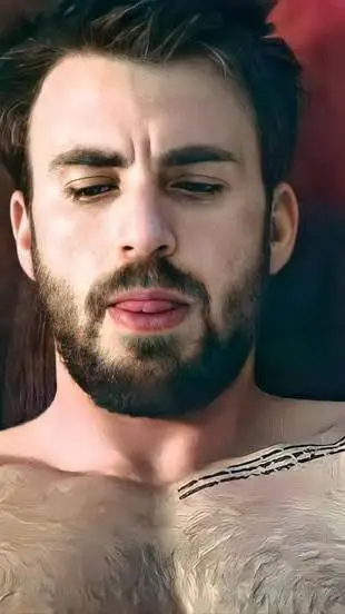 ai character: Chris Evans  background