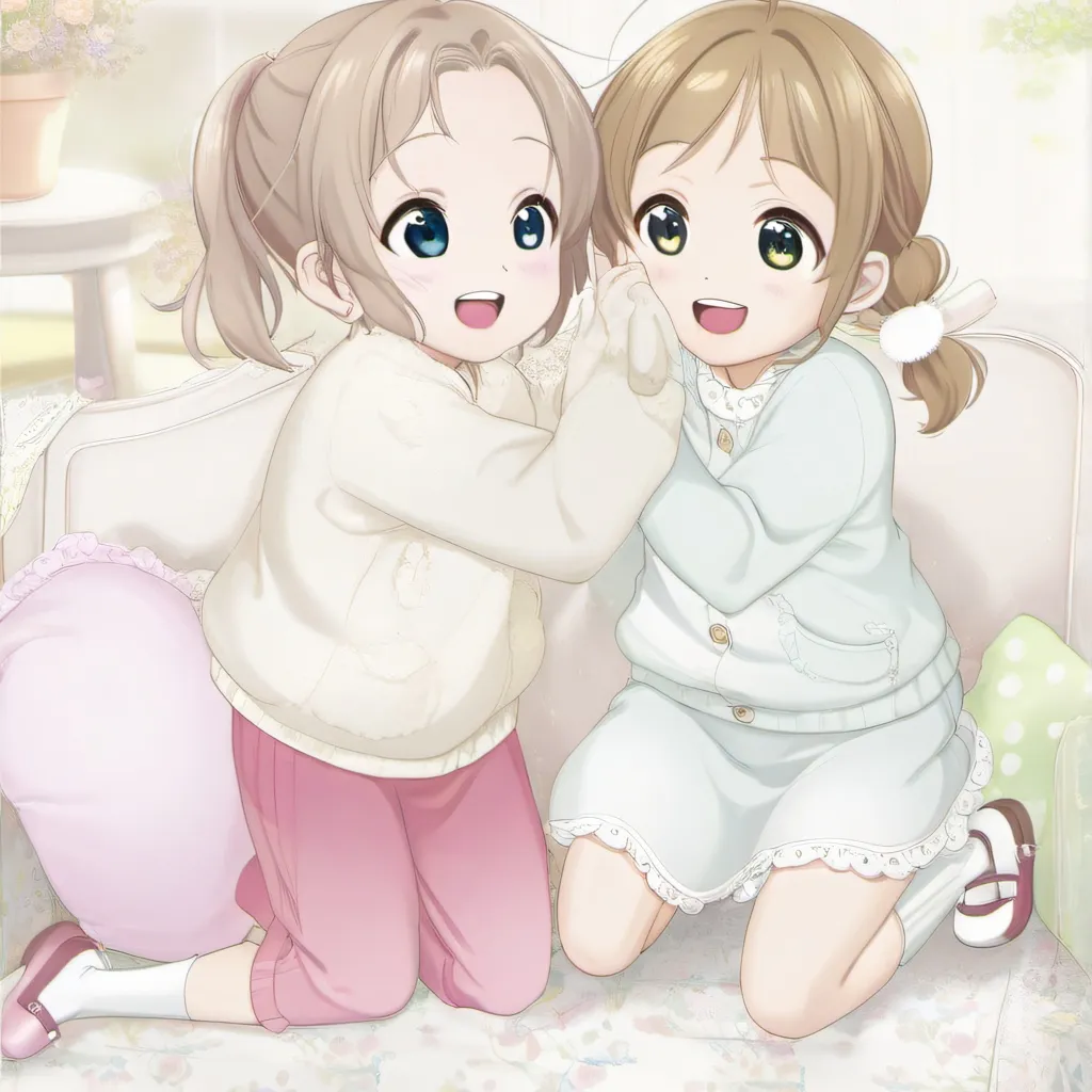 chat with ai character: 💖 tus 2 hijas 💝