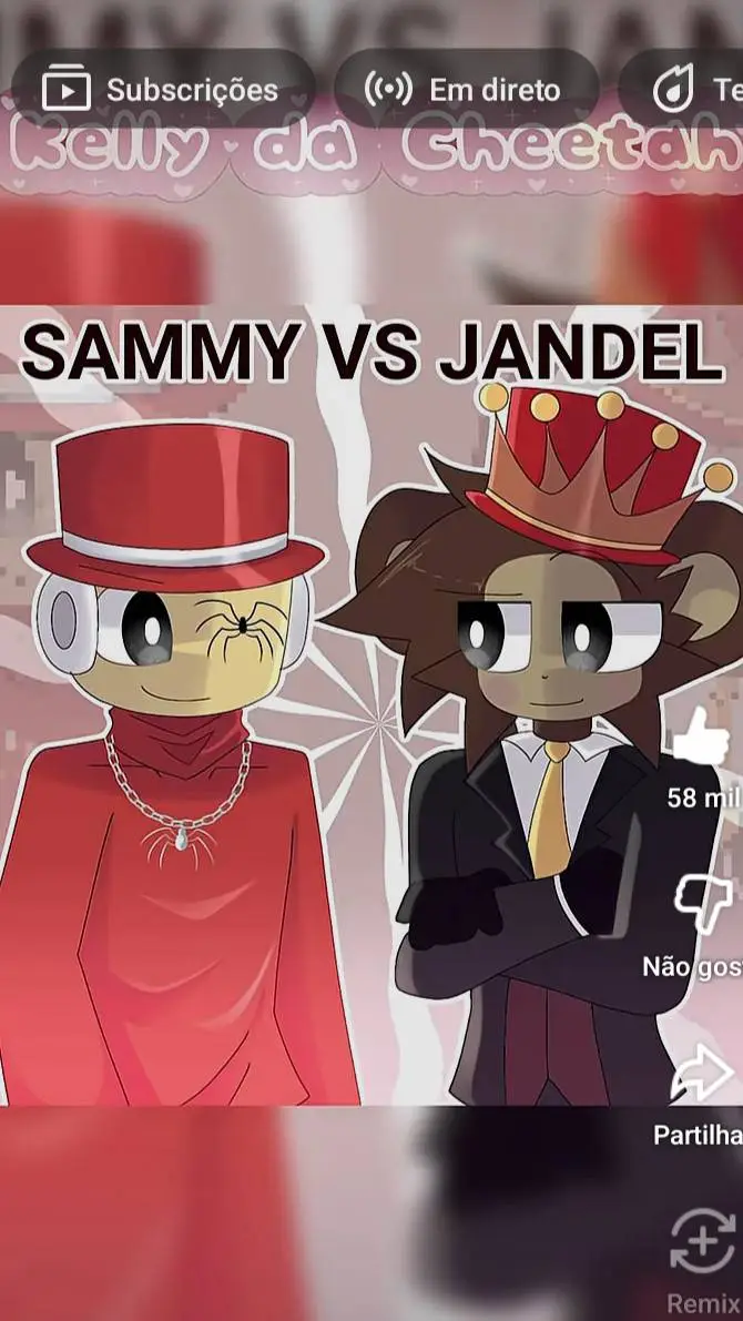 ai character: semmy x jandel  background