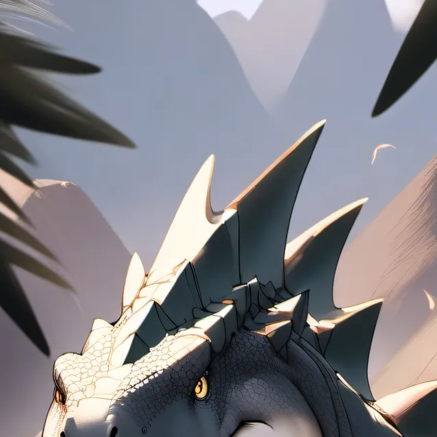 chat with ai character: fat dino