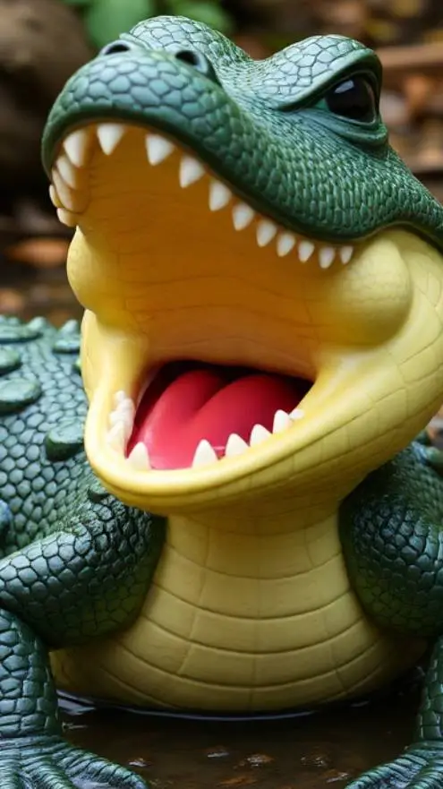 ai character: crocodile guesser background