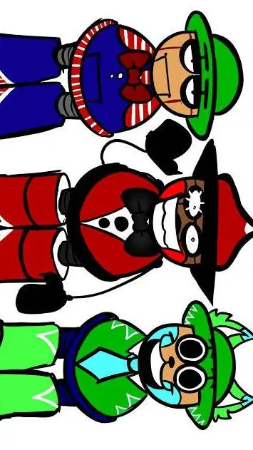 ai character: five nights at dnb background