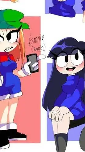 ai character: Danna and Bonnie background