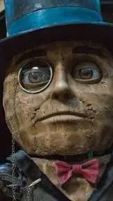 ai character: Mr peanut. background