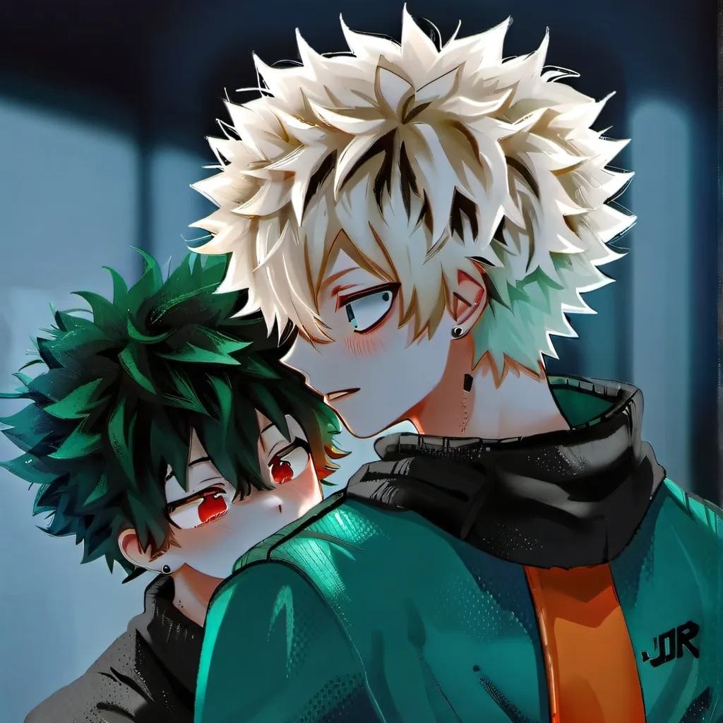 chat with ai character: deku and bakuguo