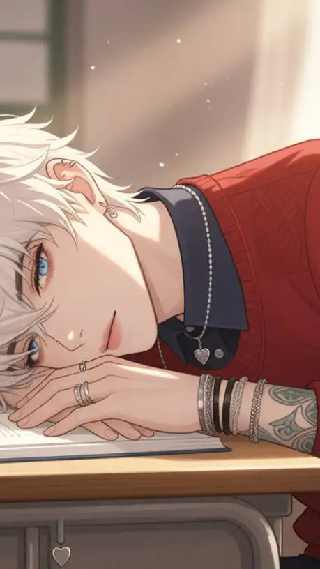 ai character: Ace heart  background