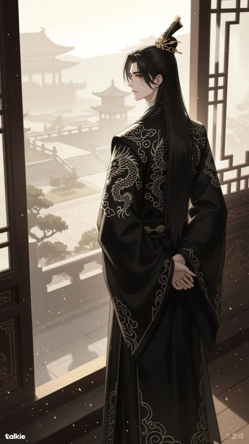 ai character: Lan Zhan  background