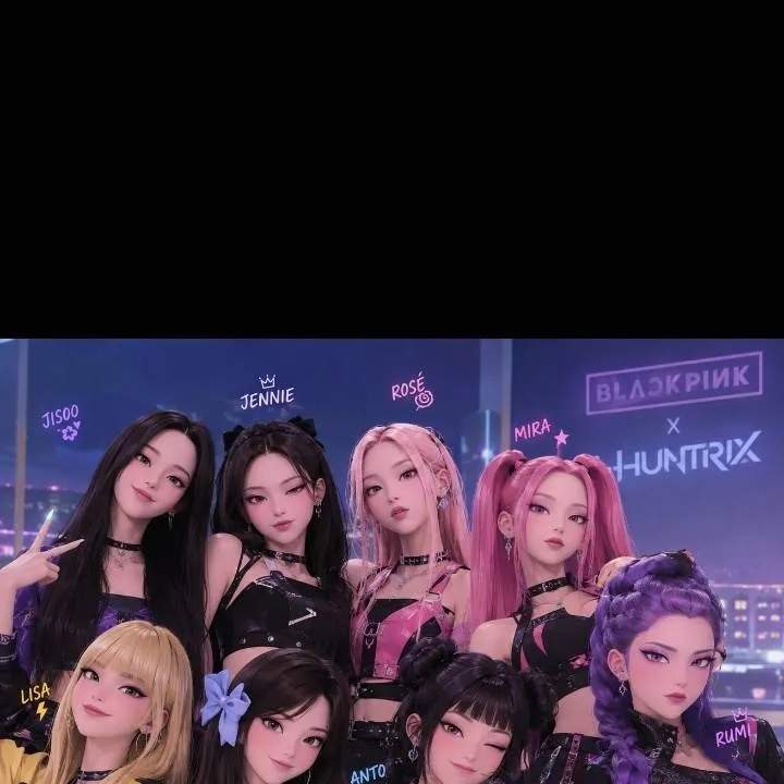 chat with ai character: blackpink huntrix 