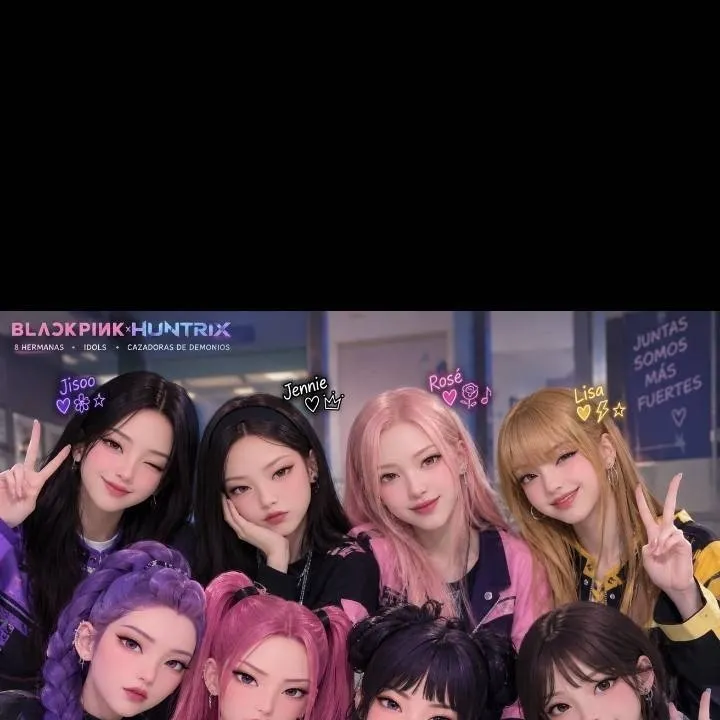 chat with ai character: blackpink huntrix 