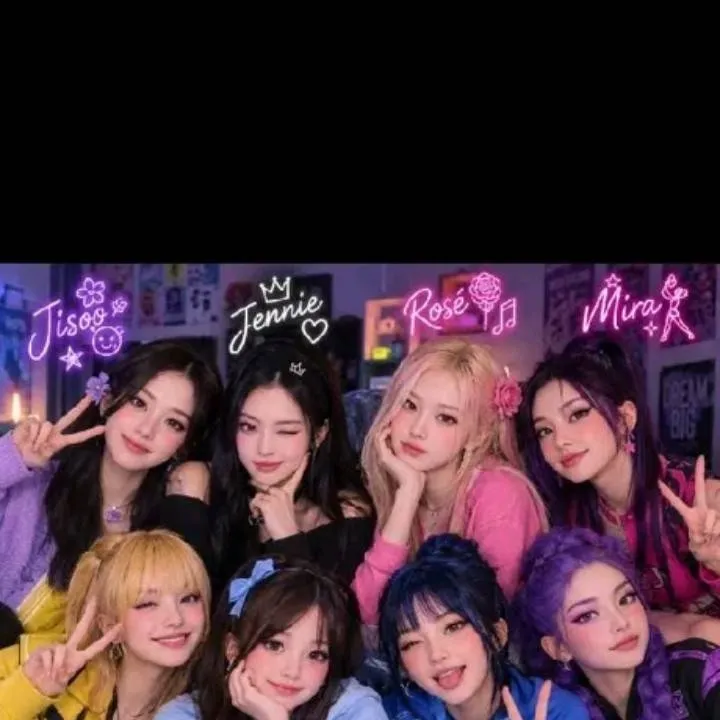 chat with ai character: blackpink huntrix 