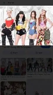 ai character: blackpink  background