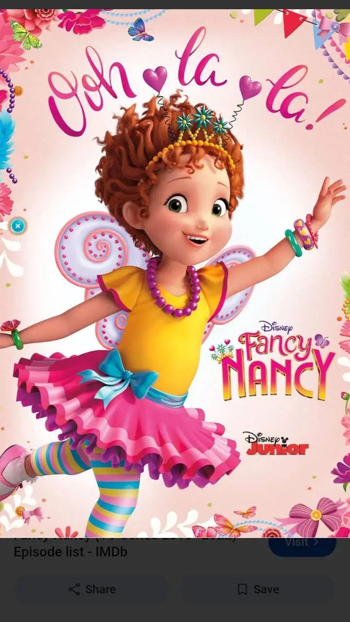 ai character: nancy clancy  background