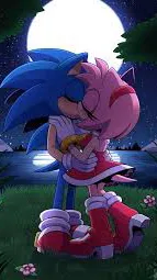 ai character: 💙~sonamy~🩷 background