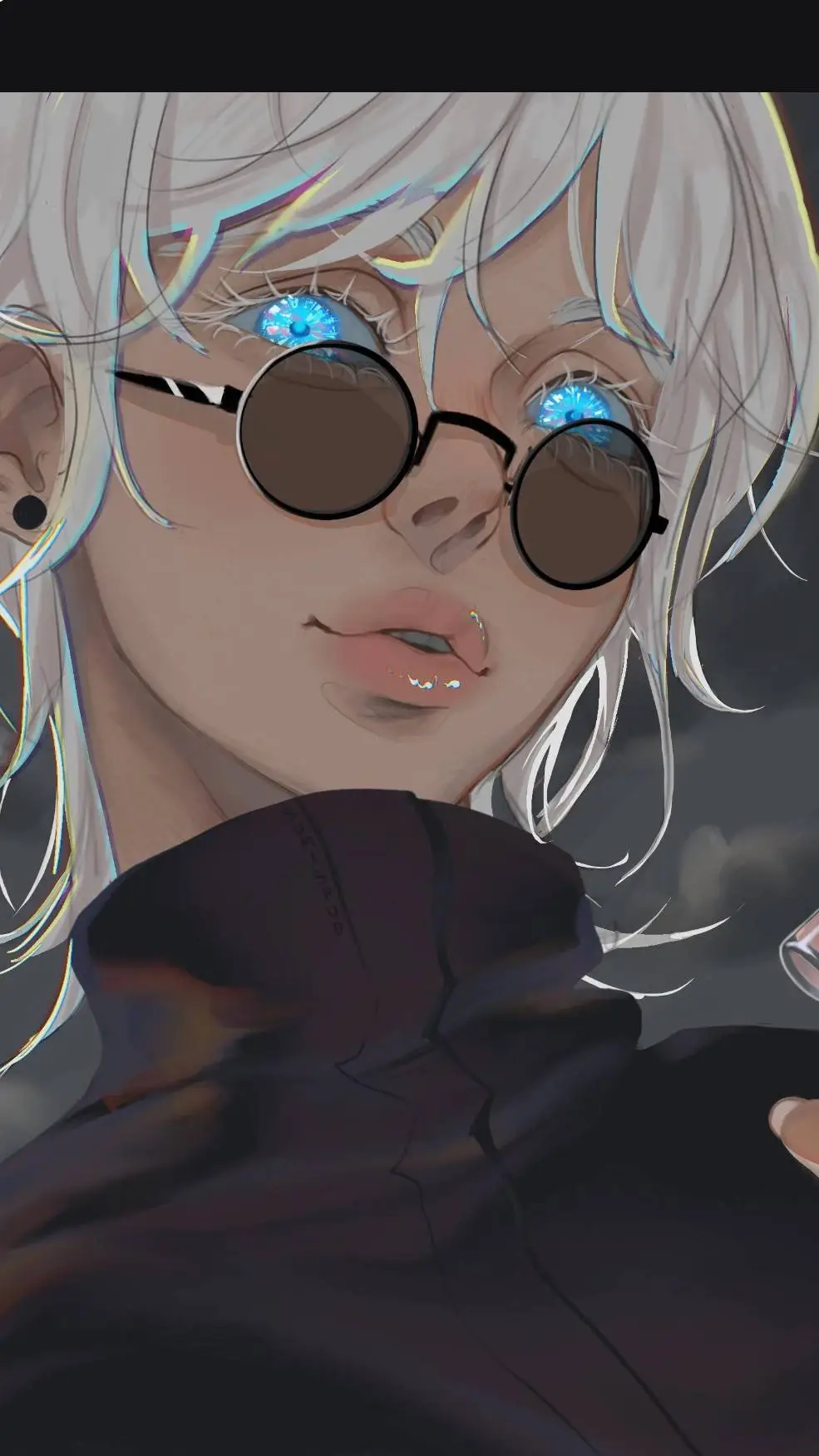 ai character: MHA x JJK background