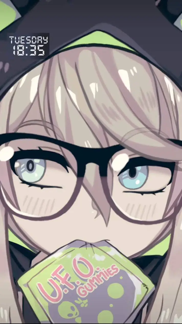 ai character: CRC luna  background