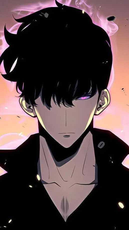 ai character: jinwoo  background